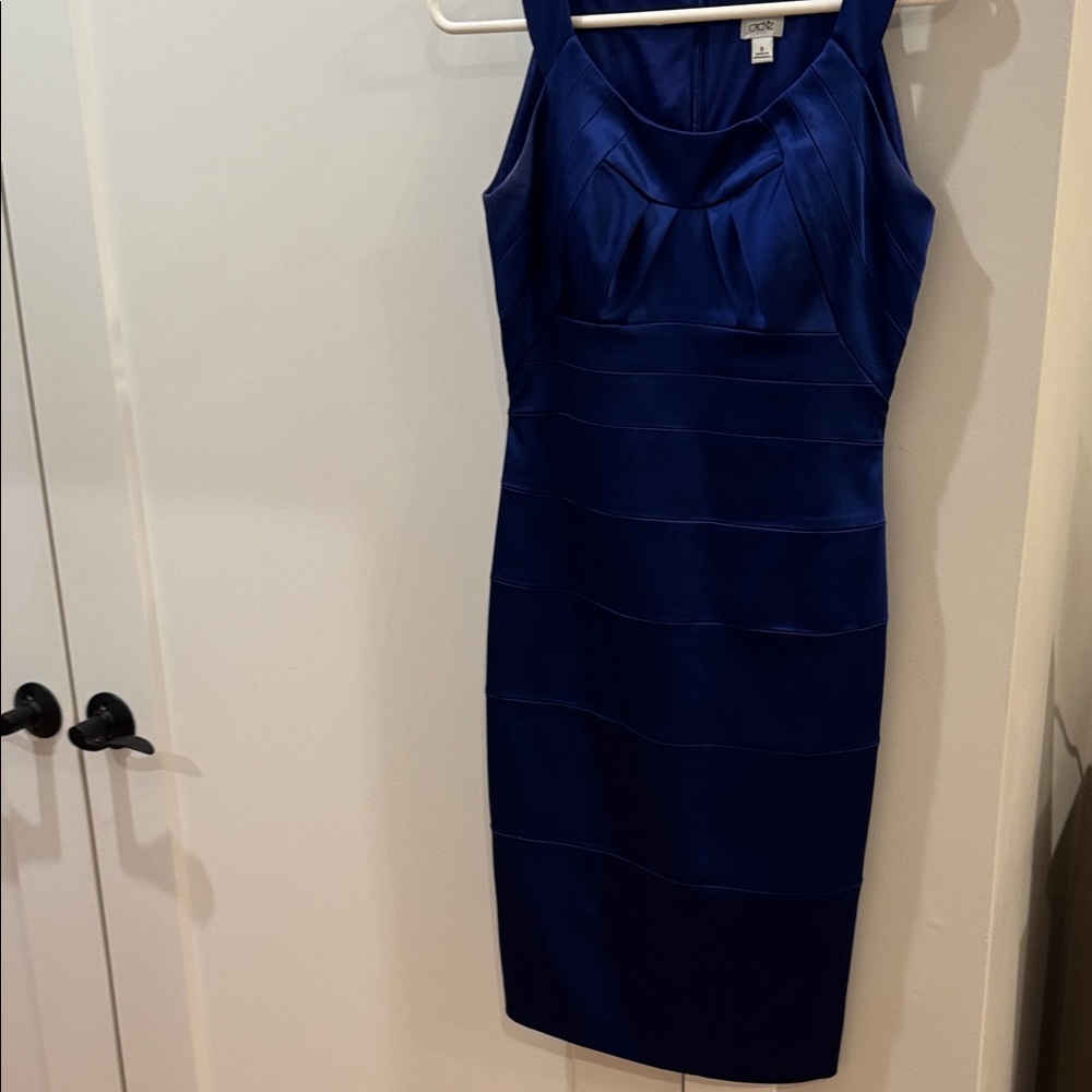 Cache Royal Blue Midi Dress
